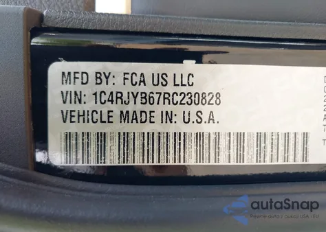 2024 Jeep Grand Cherokee 4Xe Anniversary Edition from USA, damaged, VIN 1C4RJYB67RC230828